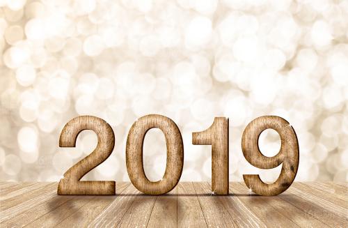 花语祝大家元旦快乐,你好,2019!